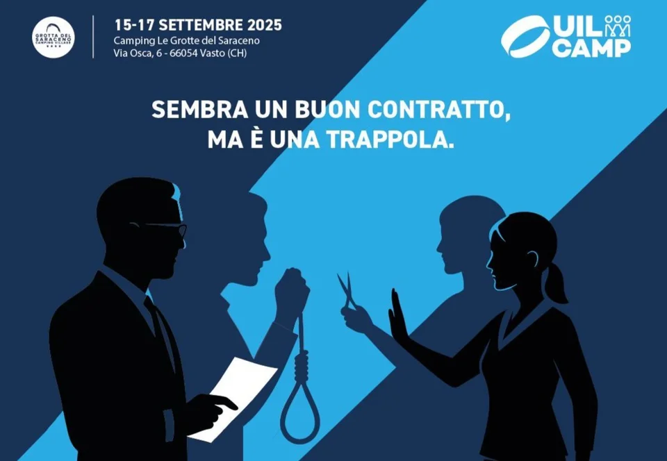 Uil Camp 2025,  in Abruzzo l'evento di alta formazione sindacale